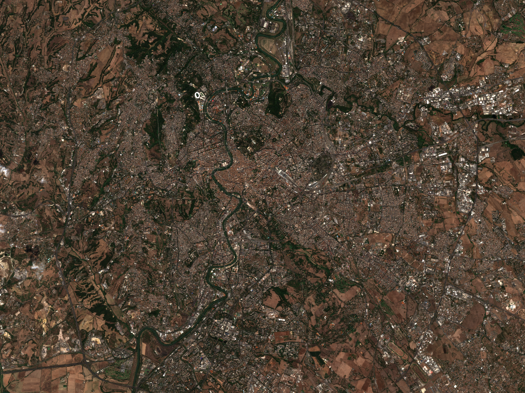 Coliseu e Roma — Panorama