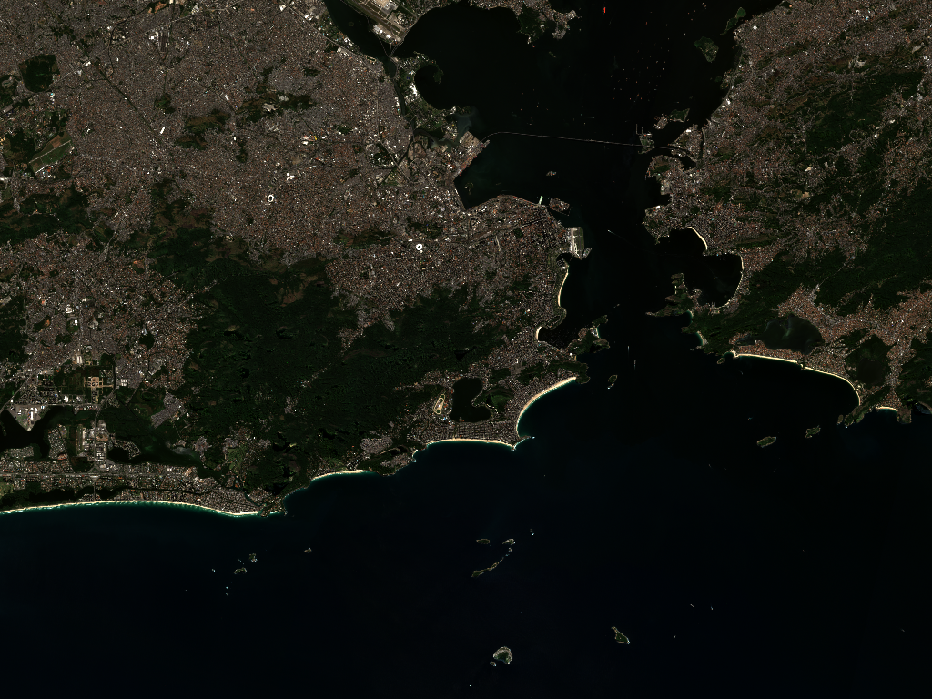 Cristo Redentor e Guanabara — Panorama